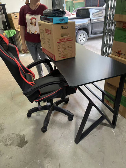 Computer table desktop home gaming table and chair bedroom simple table workbench writing desk carbon fiber desk