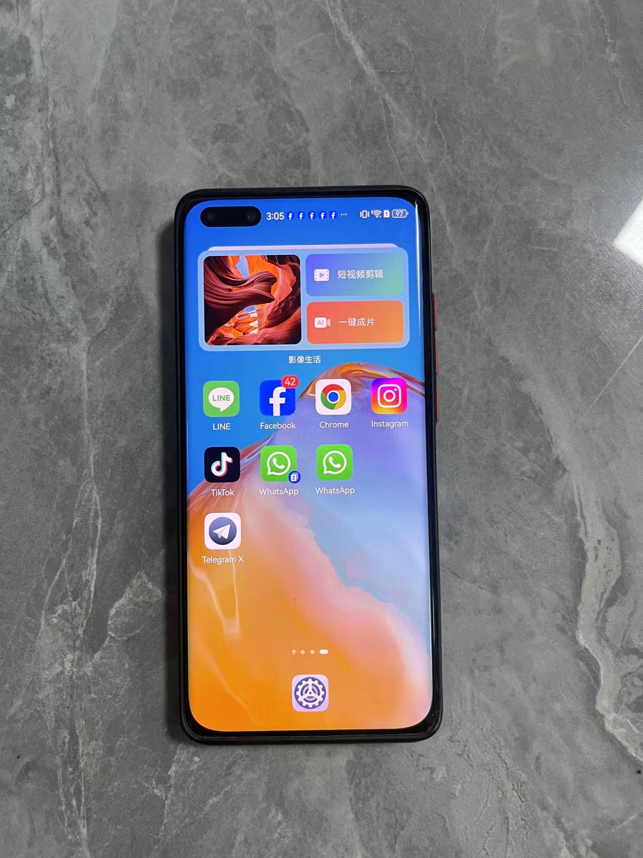 Huawei P40 Pro (8GB/128GB/Full Network/5G version) second-hand mobile phone 