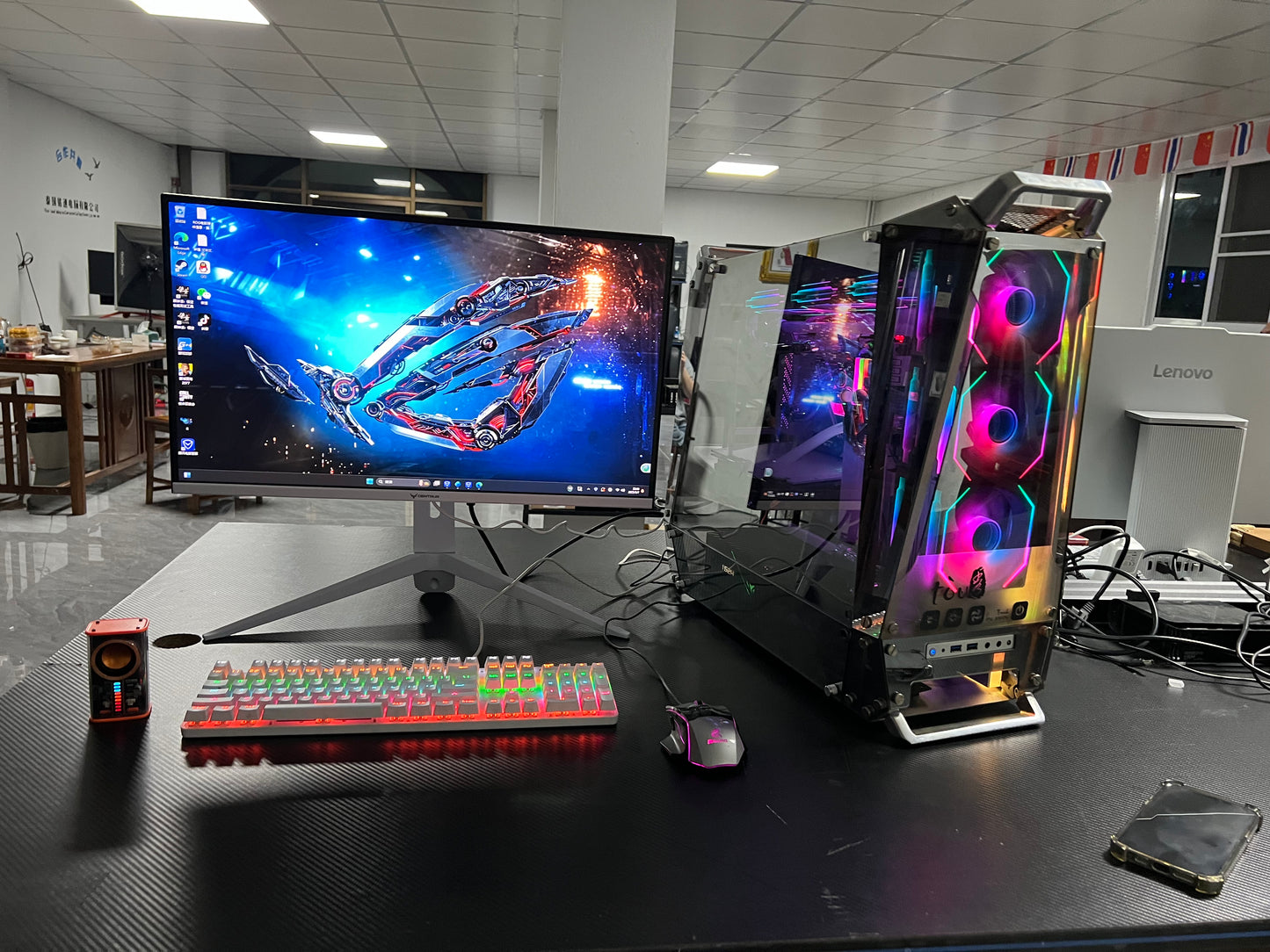 Second-hand quasi-new ultra-high-end ASUS ROG family bucket Intel Core i9-14900KS 24-core DDR5 64G ASUS ROG MAXIMUS Z690 Samsung SSD 980 PRO 2TB RTX 4090 24G computer host