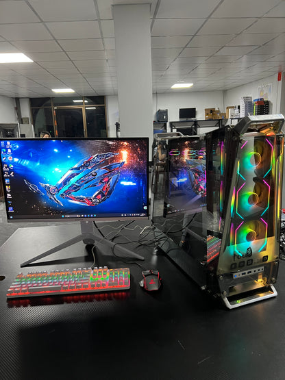 Second-hand quasi-new ultra-high-end ASUS ROG family bucket Intel Core i9-14900KS 24-core DDR5 64G ASUS ROG MAXIMUS Z690 Samsung SSD 980 PRO 2TB RTX 4090 24G computer host