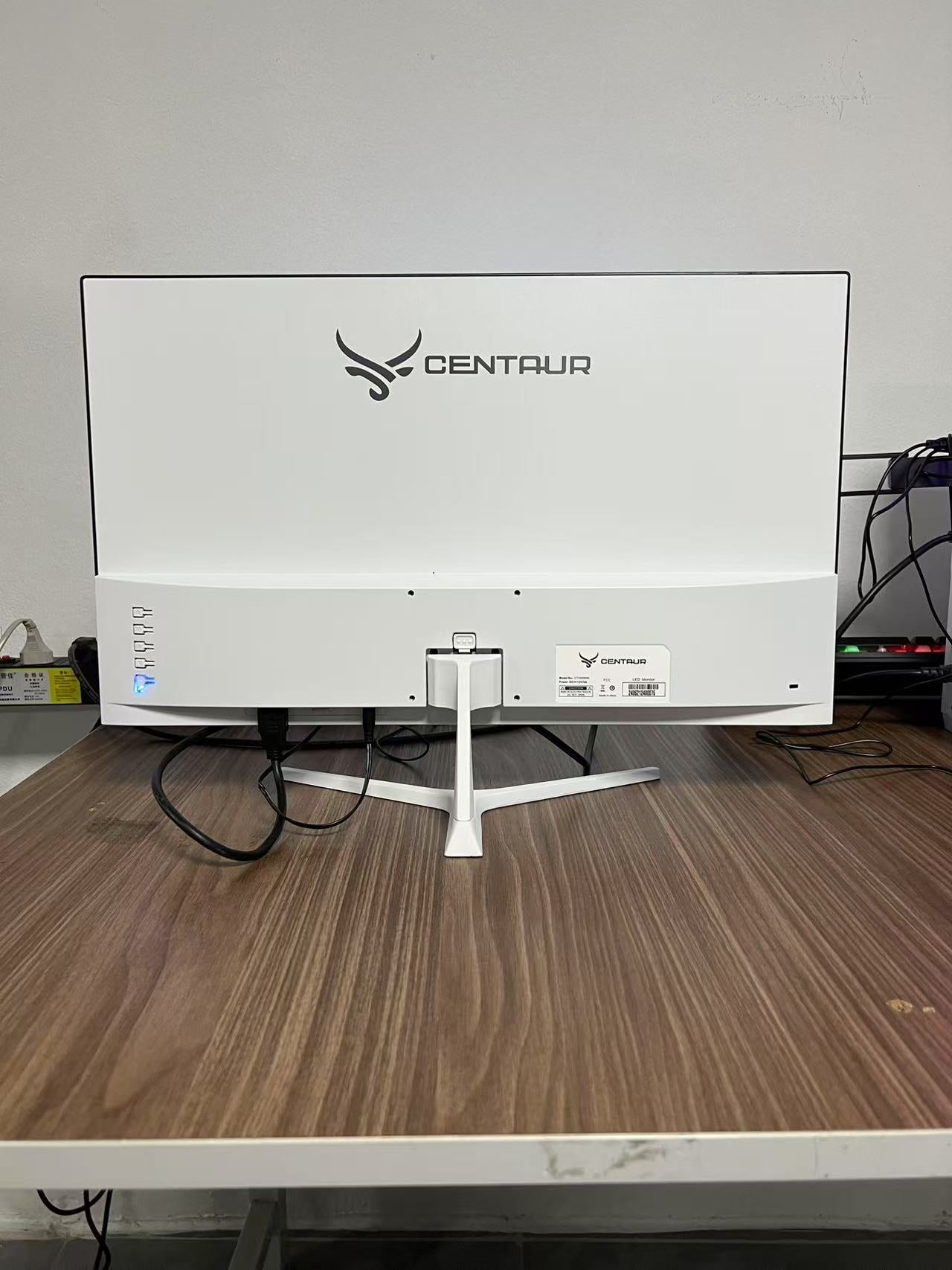 CENTAUR 24英寸100Hz液晶显示器 电竞游戏显示器白色 HDMI+VGA双接口