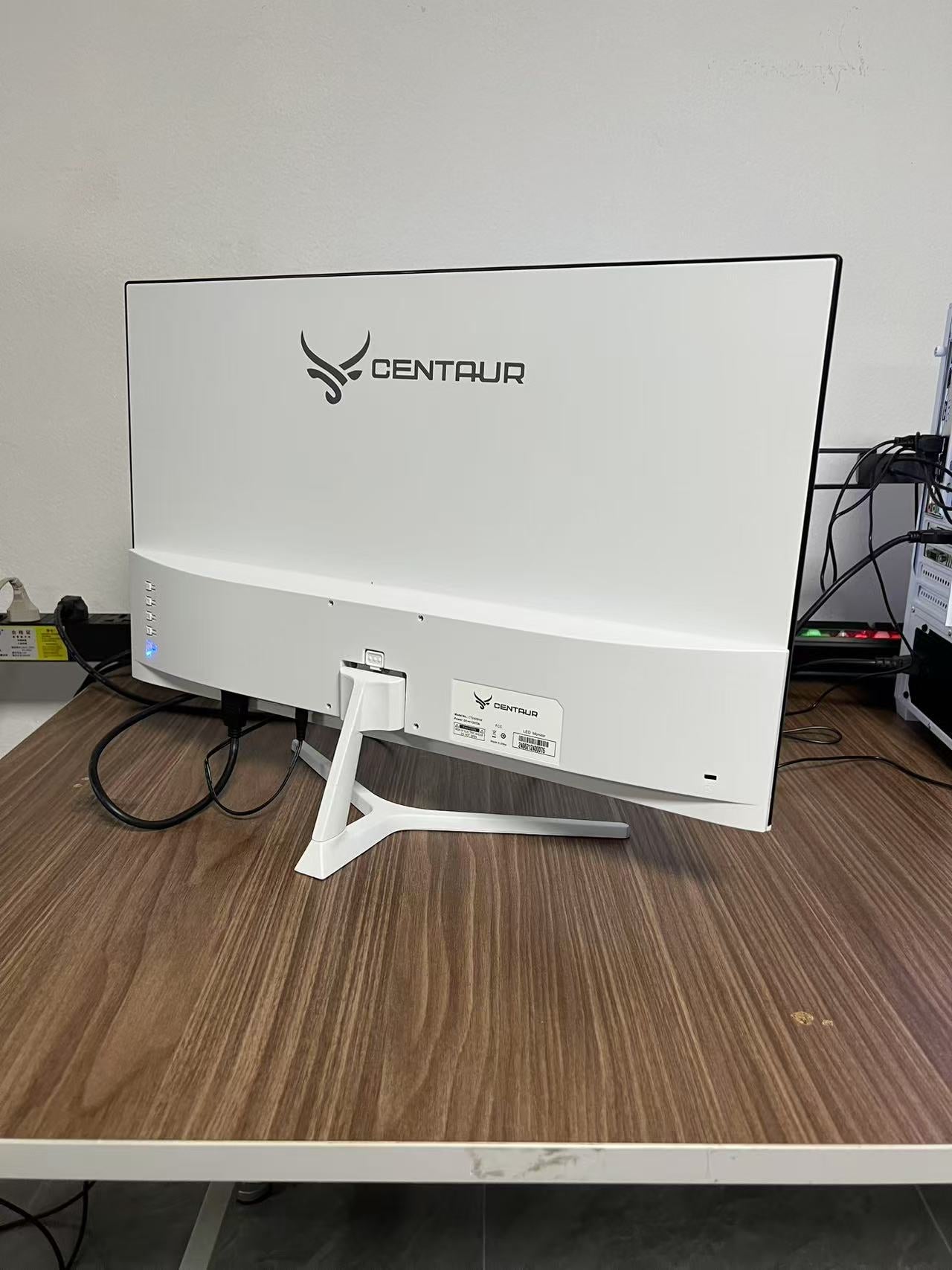 CENTAUR 24英寸100Hz液晶显示器 电竞游戏显示器白色 HDMI+VGA双接口