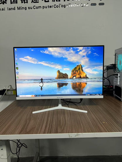 CENTAUR 24英寸100Hz液晶显示器 电竞游戏显示器白色 HDMI+VGA双接口