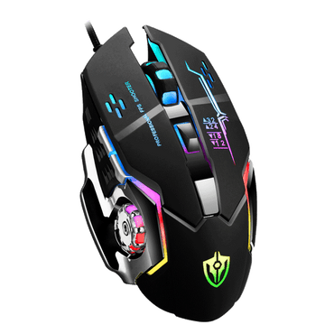 18D MS X7 mouse/macro definition/ เมาส์แบบมีสาย usb เกม e-sports เครื่องจักรสำนักงาน CF เดสก์ท็อปมาโครคีย์ RGB เมาส์คอมพิวเตอร์เดสก์ท็อปโน้ตบุ๊ค