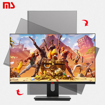 Mingsu LT240 24-inch 2K 75HZ Lift Flip Computer Monitor 2560*1440 HDMI+DP+USB+Audio 2K Monitor