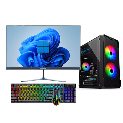 25 inch Intel Brand New Full Set Computer Intel 7th Generation i5 7500 CPU DDR4 16GB M.2 NVME 1TB Solid State Drive Office Computer Comes with Free Keyboard and Mouse