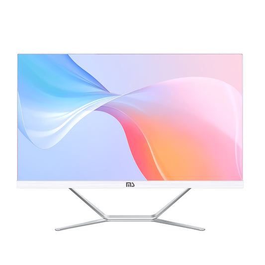 Thailand MS all-in-one computer 12th generation 24-inch IPS high-end i5-12400 RAM DDR4 16GB M.2 NVME 512GB White