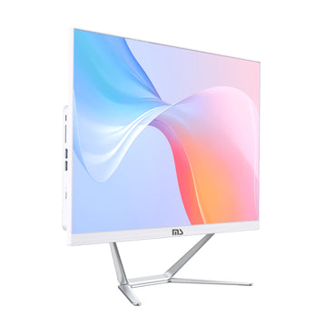 Thailand MS all-in-one computer 12th generation 24-inch IPS high-end i5-12400 RAM DDR4 16GB M.2 NVME 512GB White