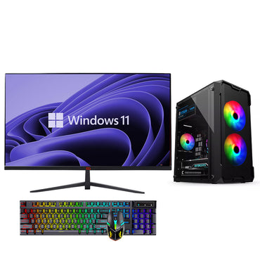 24-inch full set Intel I3-12100 DDR4 16G M.2 256G+HDD 500GB integrated graphics e-commerce office computer