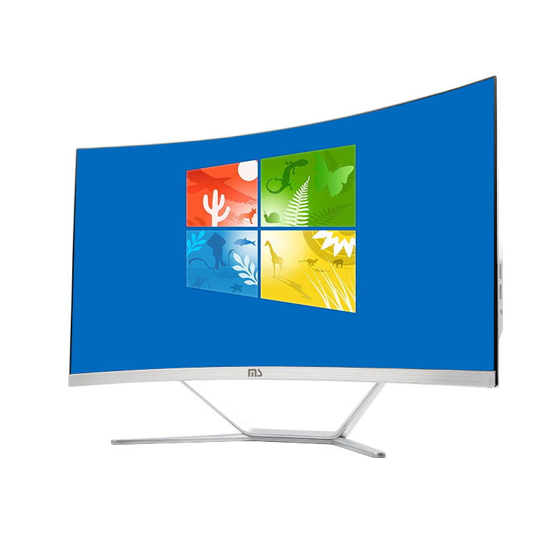 24 inch curved screen i7 3770S RAM 16GB M.2 SSD 512GB all-in-one computer e-commerce office